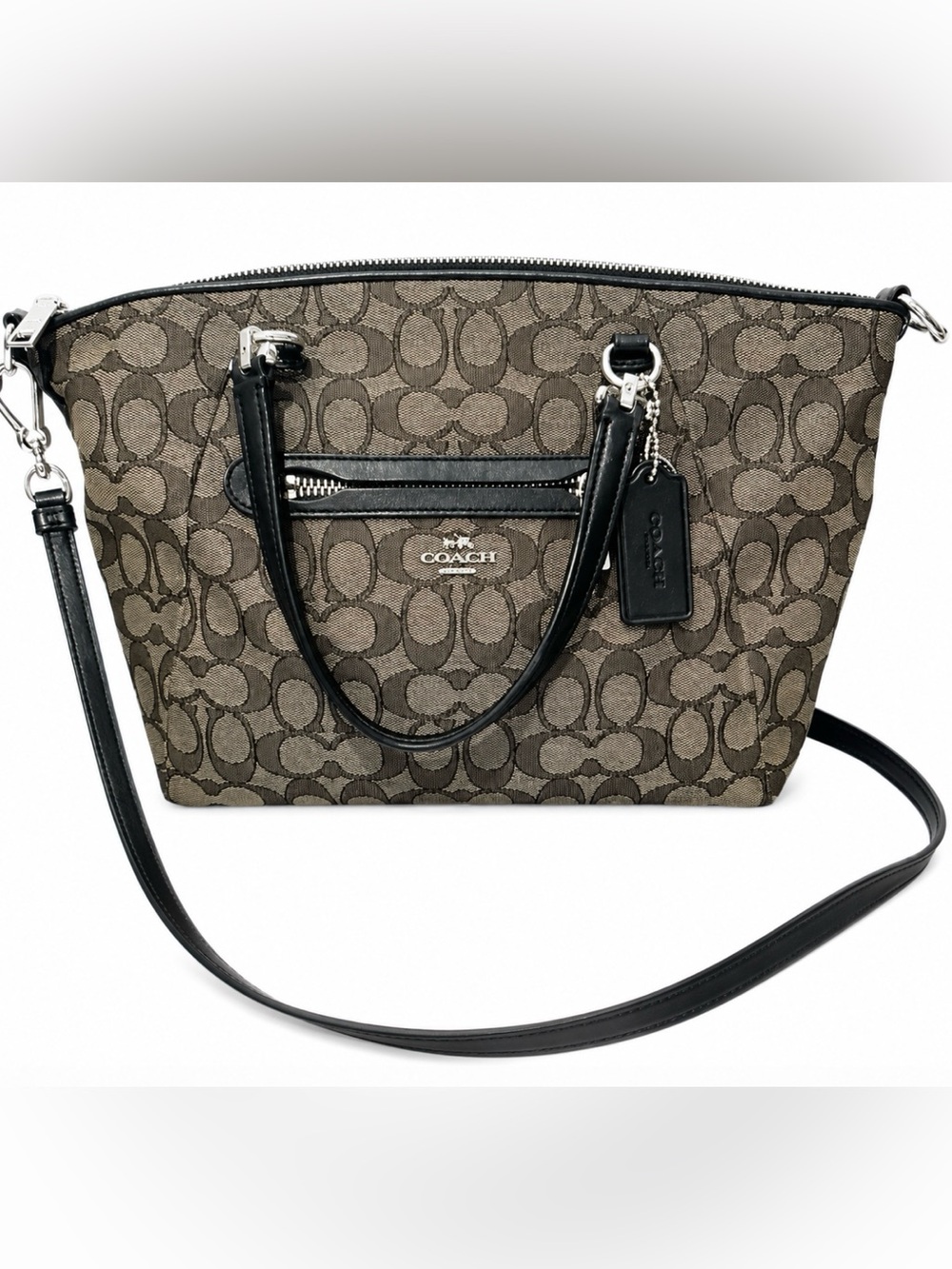 Coach Prairie Signature Satchel Canvas